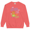 Orange fox - Ẹnoy the day | Unisex Garment-Dyed Sweatshirt | Comfort Colors 1566