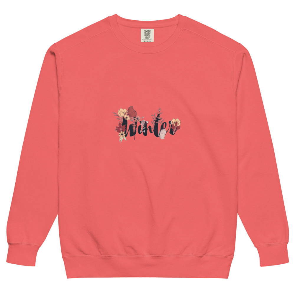 Winter | Unisex Garment-Dyed Sweatshirt | Comfort Colors 1566