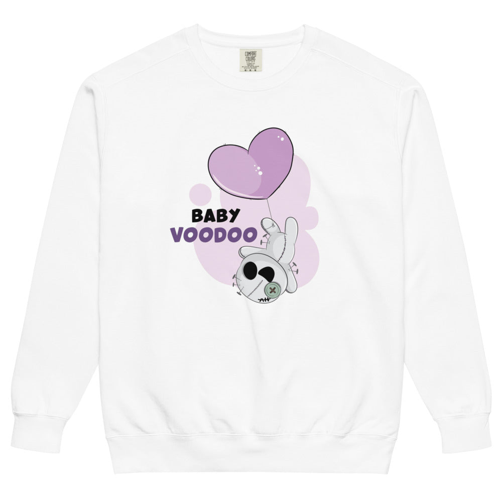 Ted heart - Baby voodoo | Unisex Garment-Dyed Sweatshirt | Comfort Colors 1566