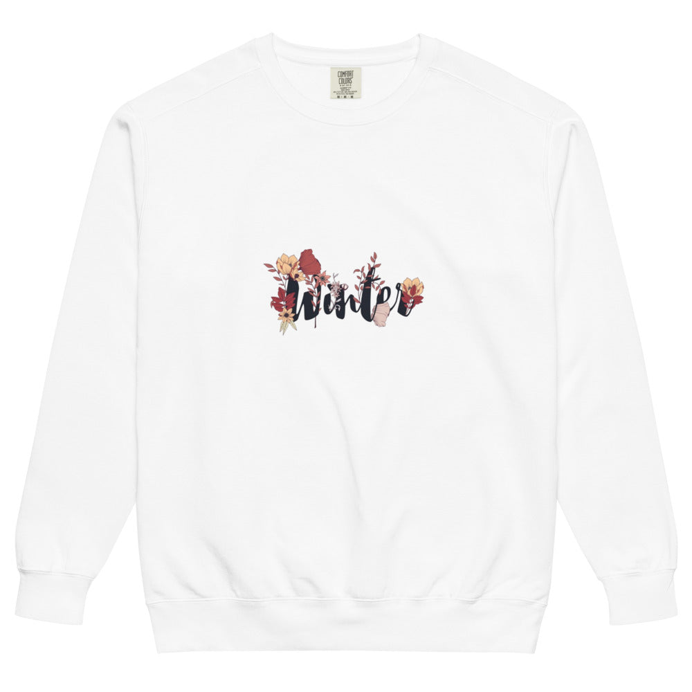 Winter | Unisex Garment-Dyed Sweatshirt | Comfort Colors 1566