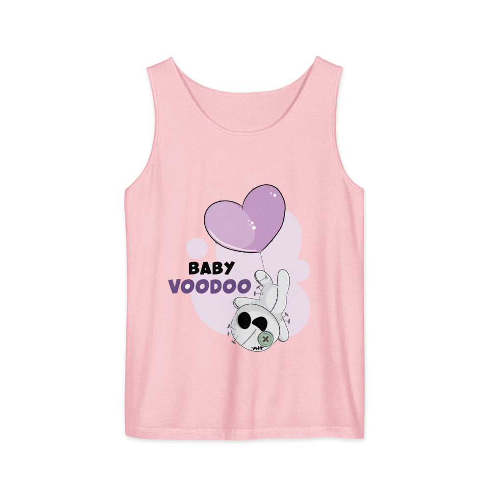 Ted heart - Baby voodoo | Unisex Garment-Dyed Tank Top | Comfort Colors 9360