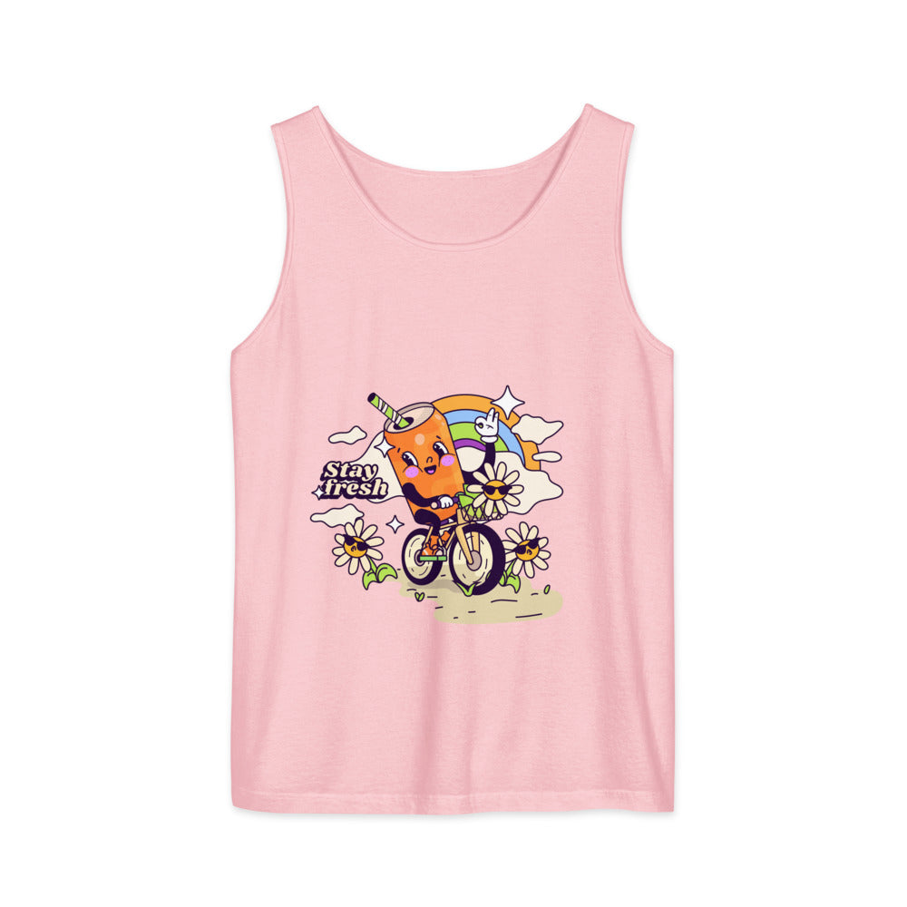 Stay fresh | Unisex Garment-Dyed Tank Top | Comfort Colors 9360