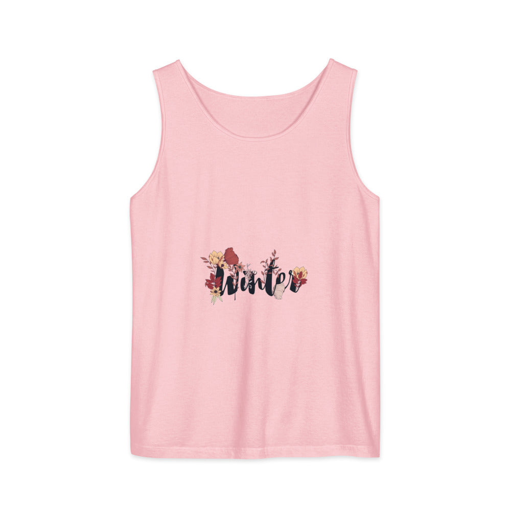 Winter | Unisex Garment-Dyed Tank Top | Comfort Colors 9360