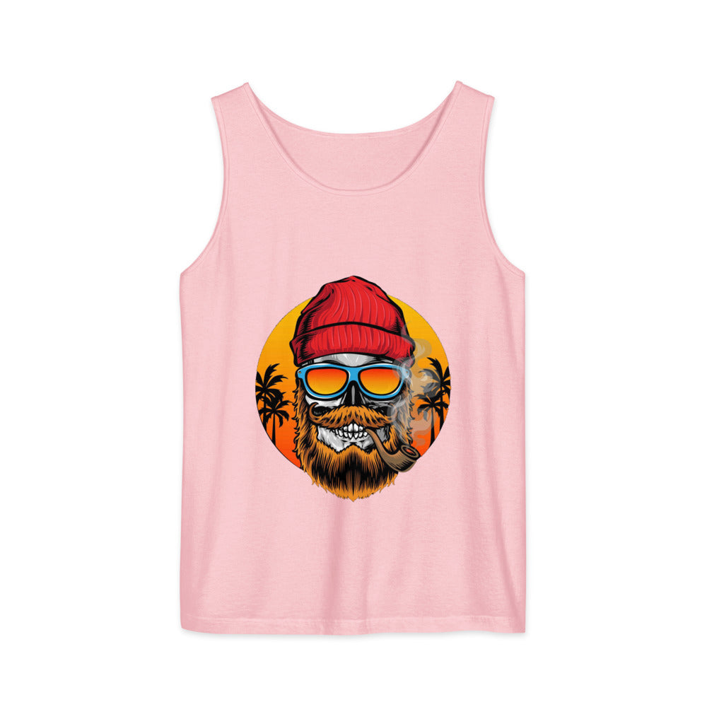 Bearded man | Unisex Garment-Dyed Tank Top | Comfort Colors 9360