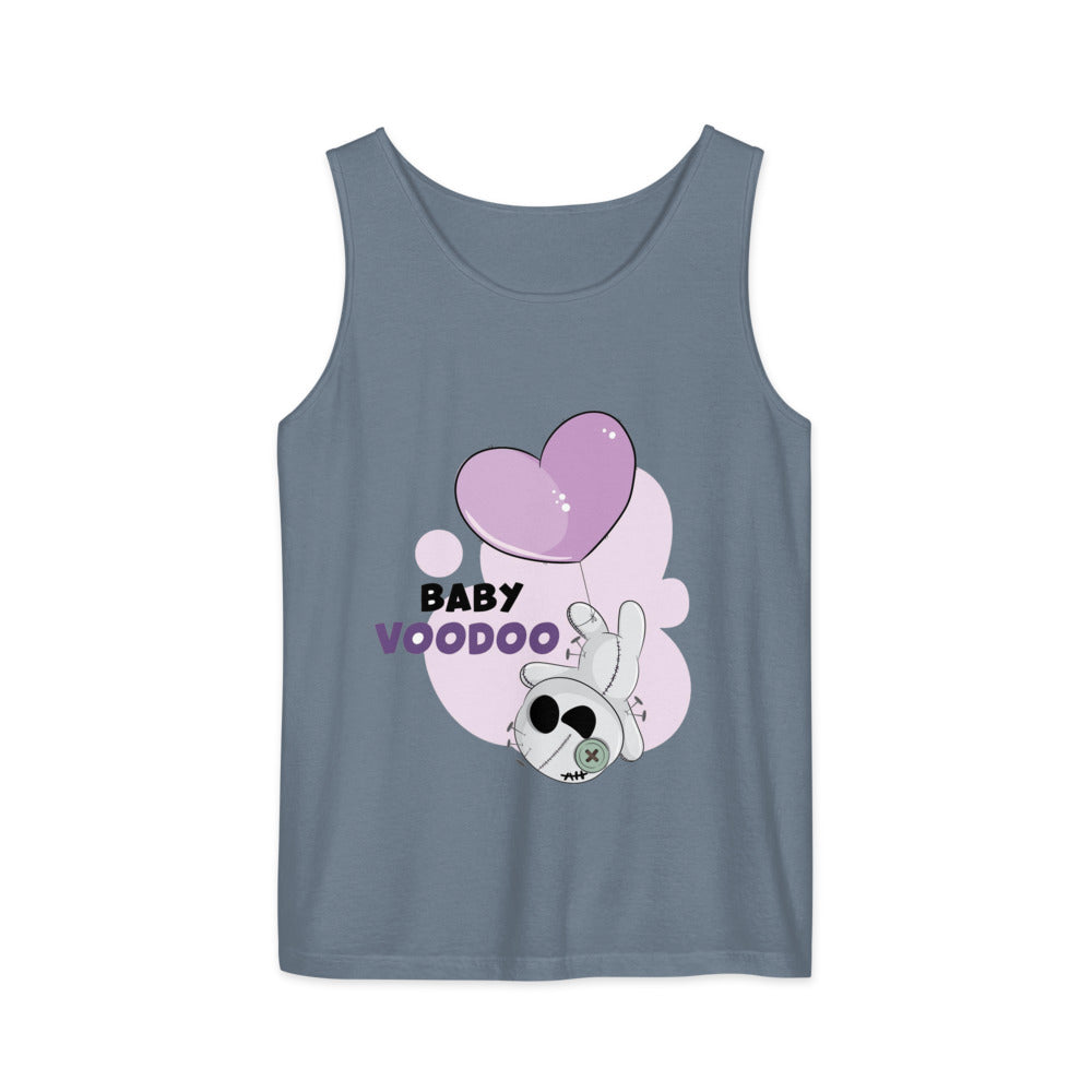 Ted heart - Baby voodoo | Unisex Garment-Dyed Tank Top | Comfort Colors 9360