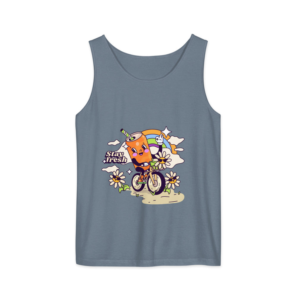 Stay fresh | Unisex Garment-Dyed Tank Top | Comfort Colors 9360