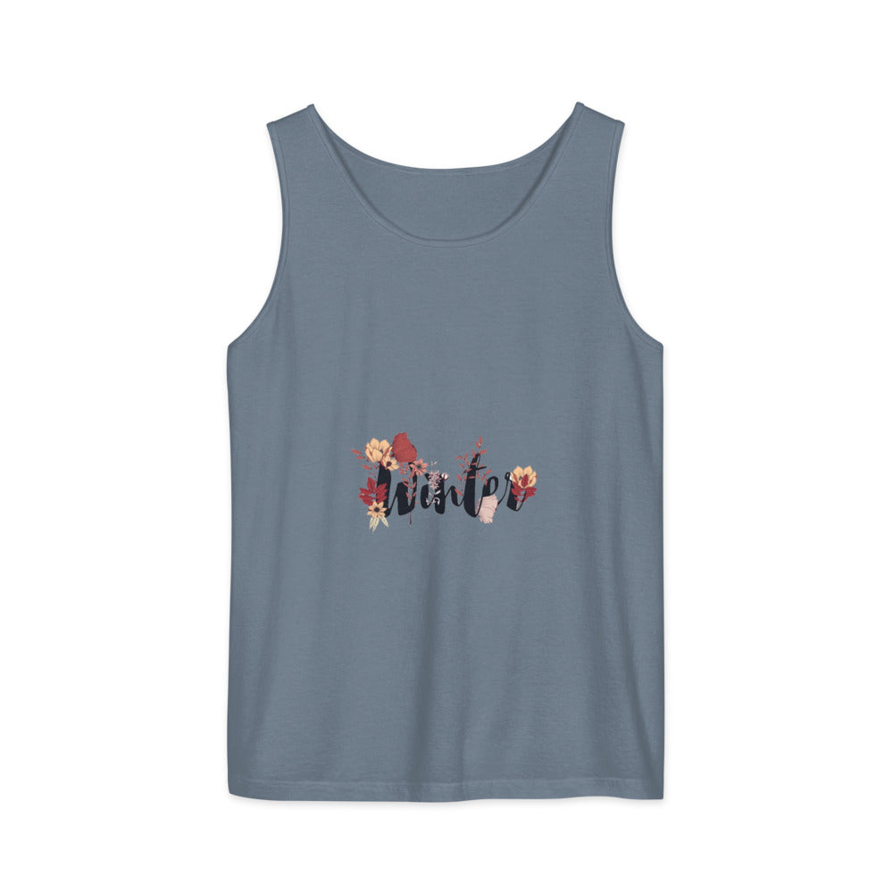Winter | Unisex Garment-Dyed Tank Top | Comfort Colors 9360