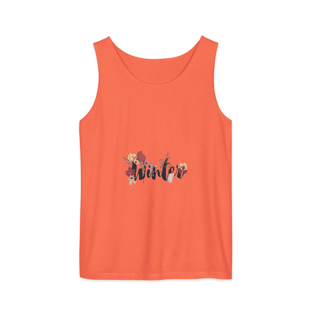 Winter | Unisex Garment-Dyed Tank Top | Comfort Colors 9360