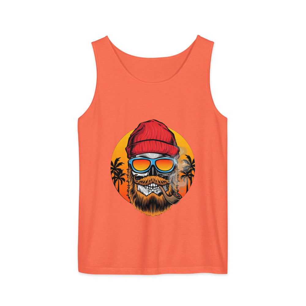 Bearded man | Unisex Garment-Dyed Tank Top | Comfort Colors 9360