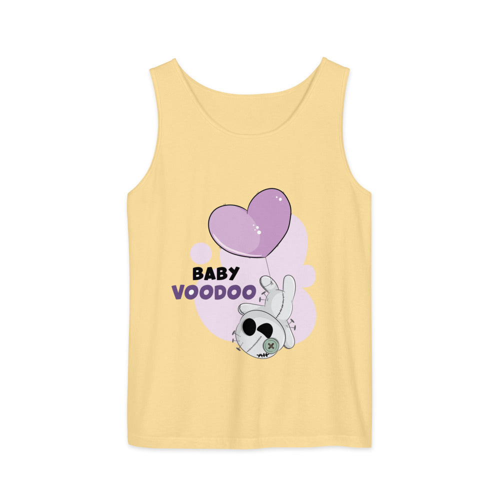 Ted heart - Baby voodoo | Unisex Garment-Dyed Tank Top | Comfort Colors 9360