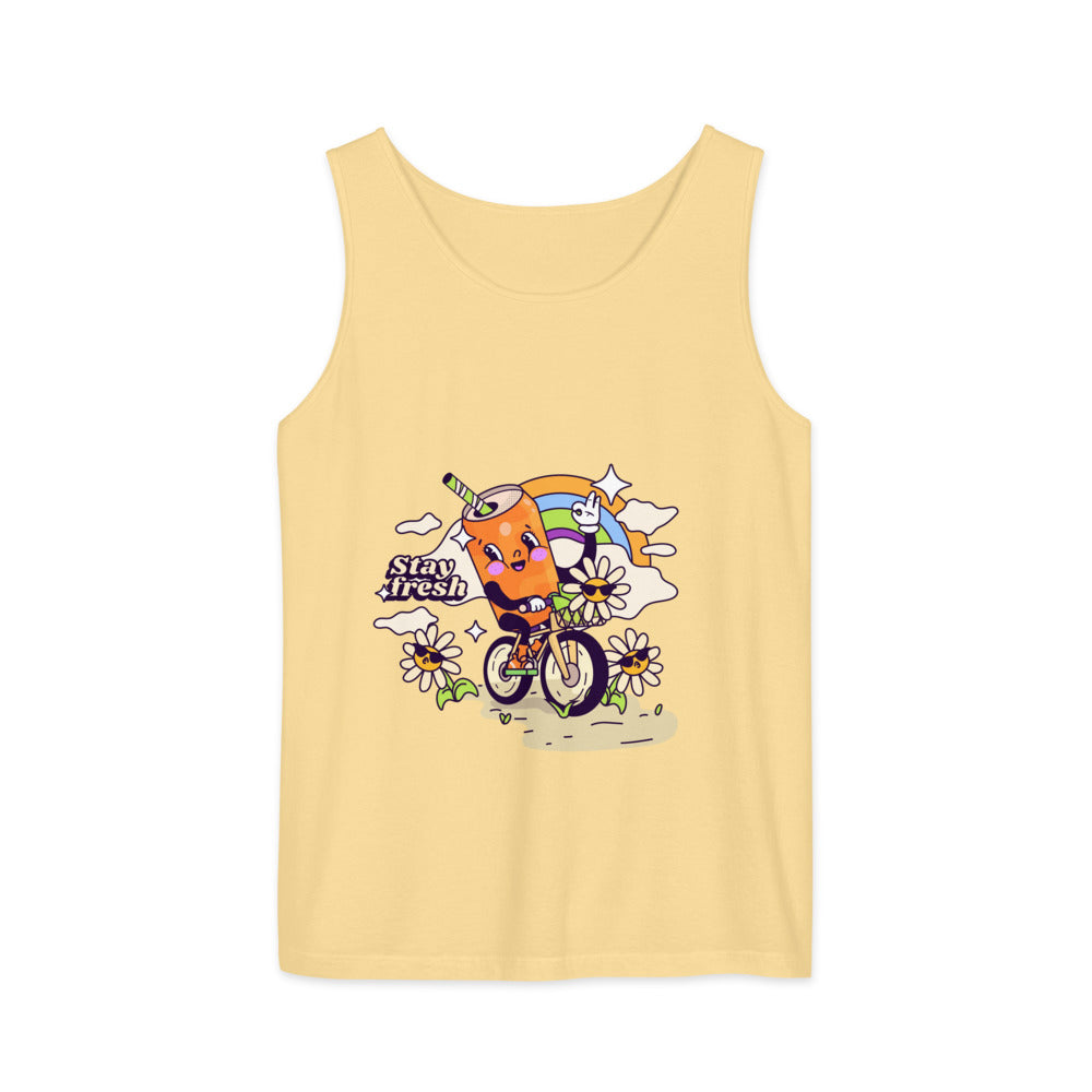 Stay fresh | Unisex Garment-Dyed Tank Top | Comfort Colors 9360