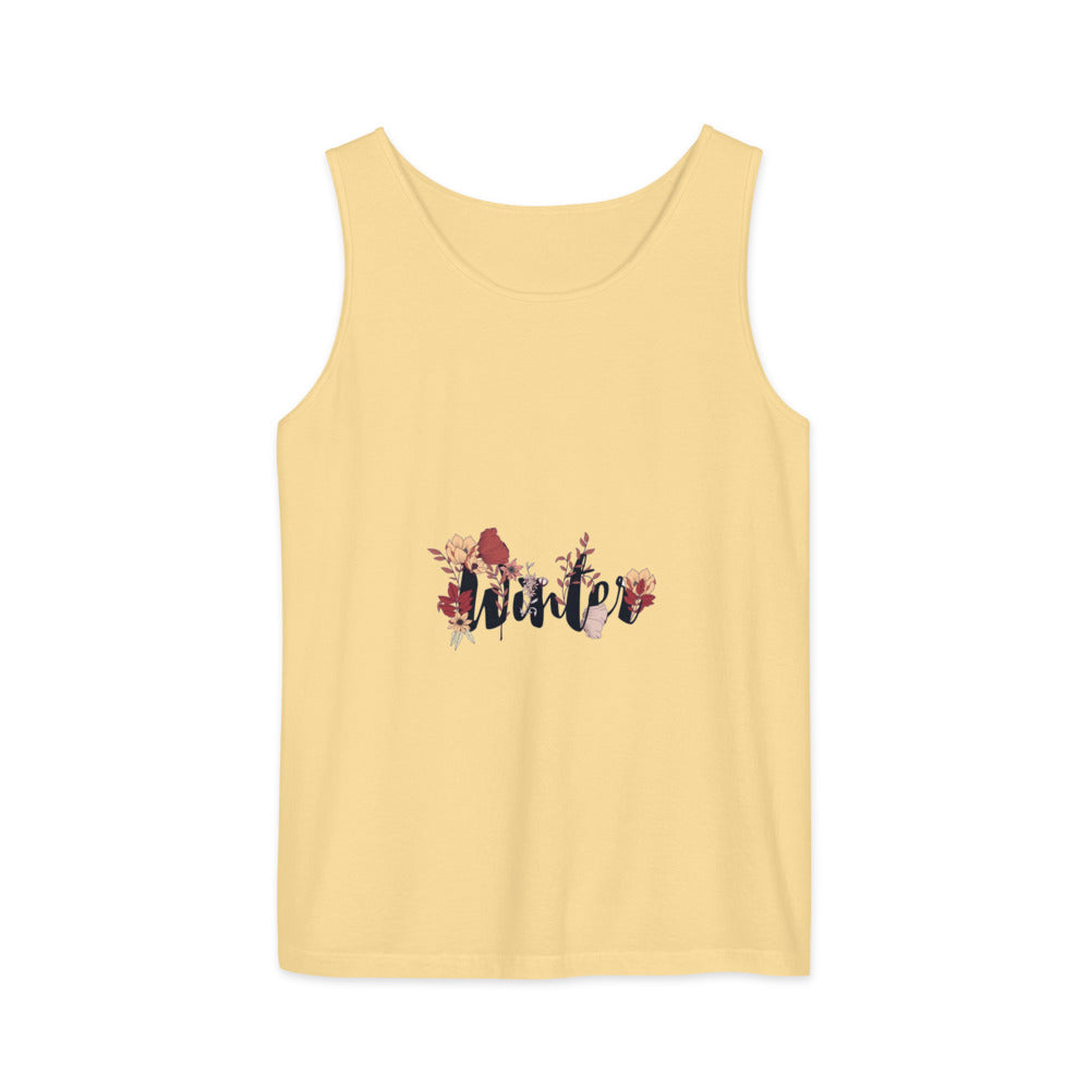 Winter | Unisex Garment-Dyed Tank Top | Comfort Colors 9360