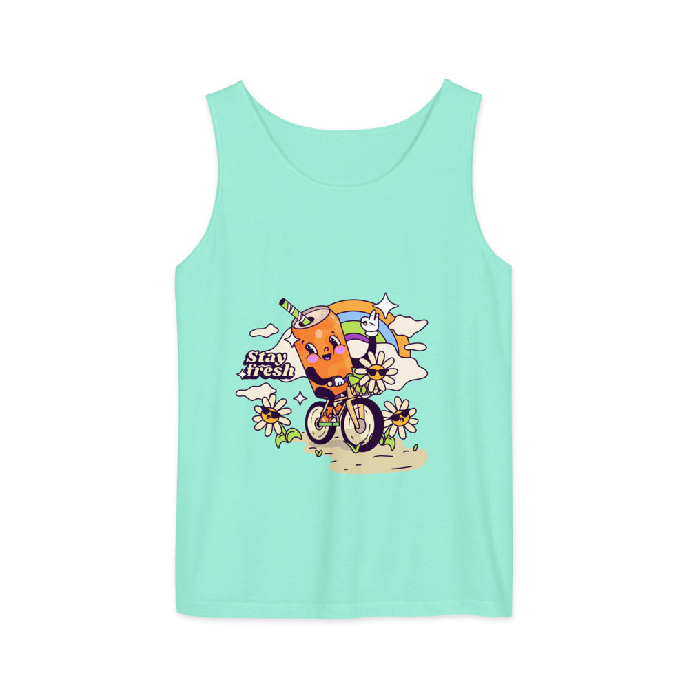 Stay fresh | Unisex Garment-Dyed Tank Top | Comfort Colors 9360