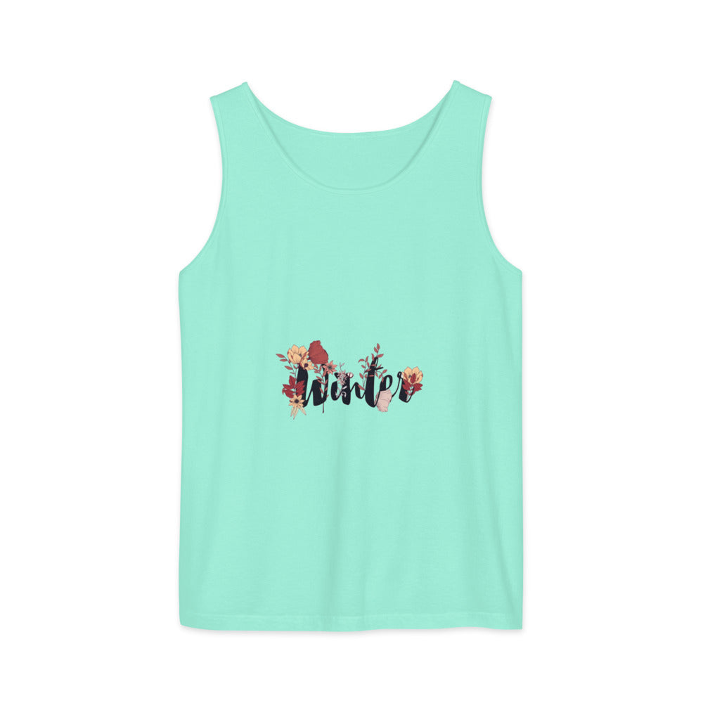 Winter | Unisex Garment-Dyed Tank Top | Comfort Colors 9360