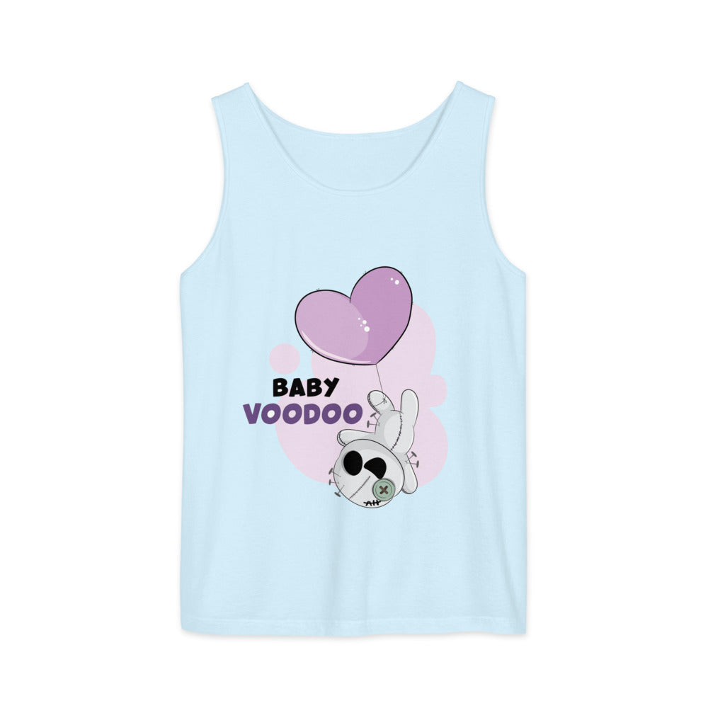 Ted heart - Baby voodoo | Unisex Garment-Dyed Tank Top | Comfort Colors 9360