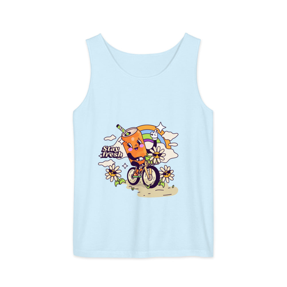 Stay fresh | Unisex Garment-Dyed Tank Top | Comfort Colors 9360