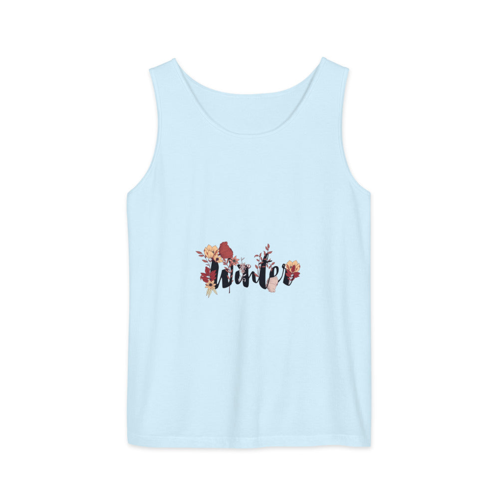 Winter | Unisex Garment-Dyed Tank Top | Comfort Colors 9360