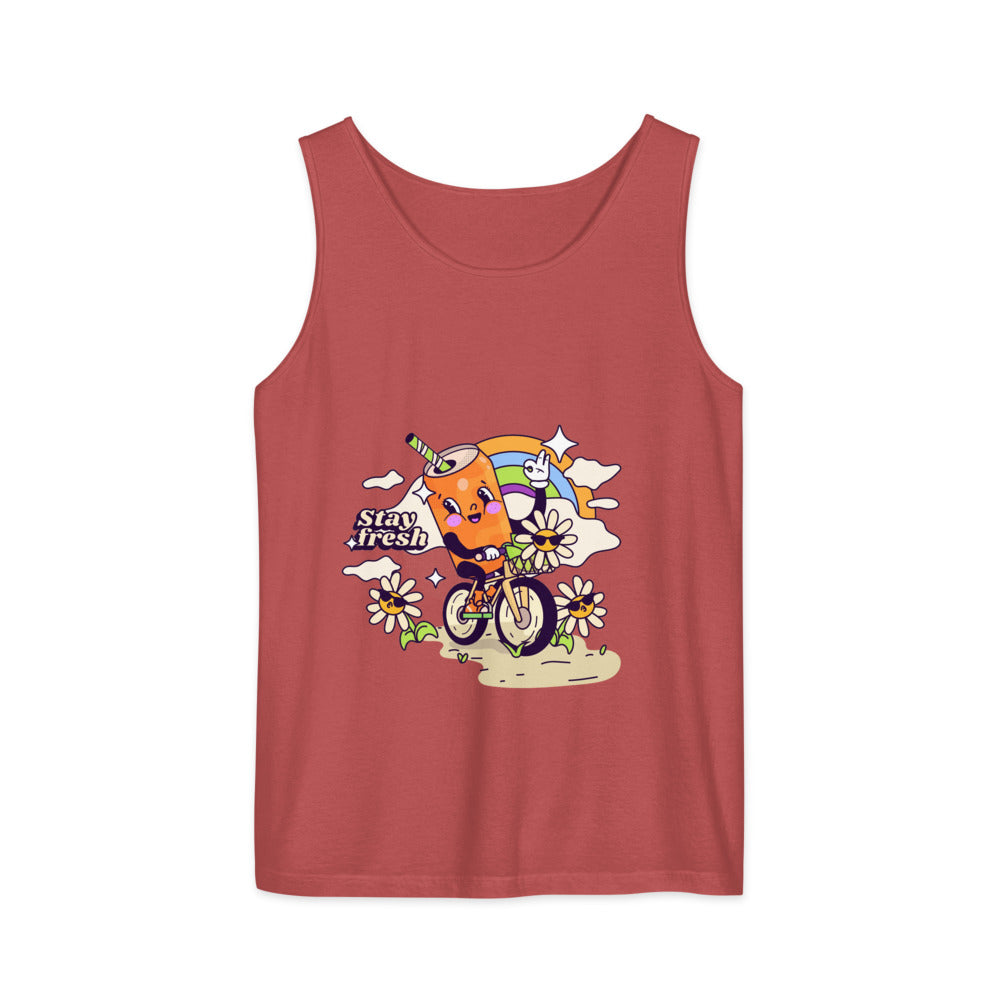 Stay fresh | Unisex Garment-Dyed Tank Top | Comfort Colors 9360