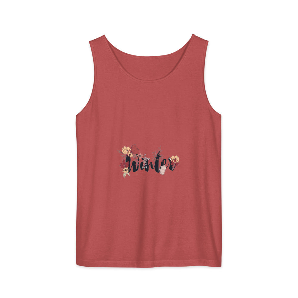 Winter | Unisex Garment-Dyed Tank Top | Comfort Colors 9360