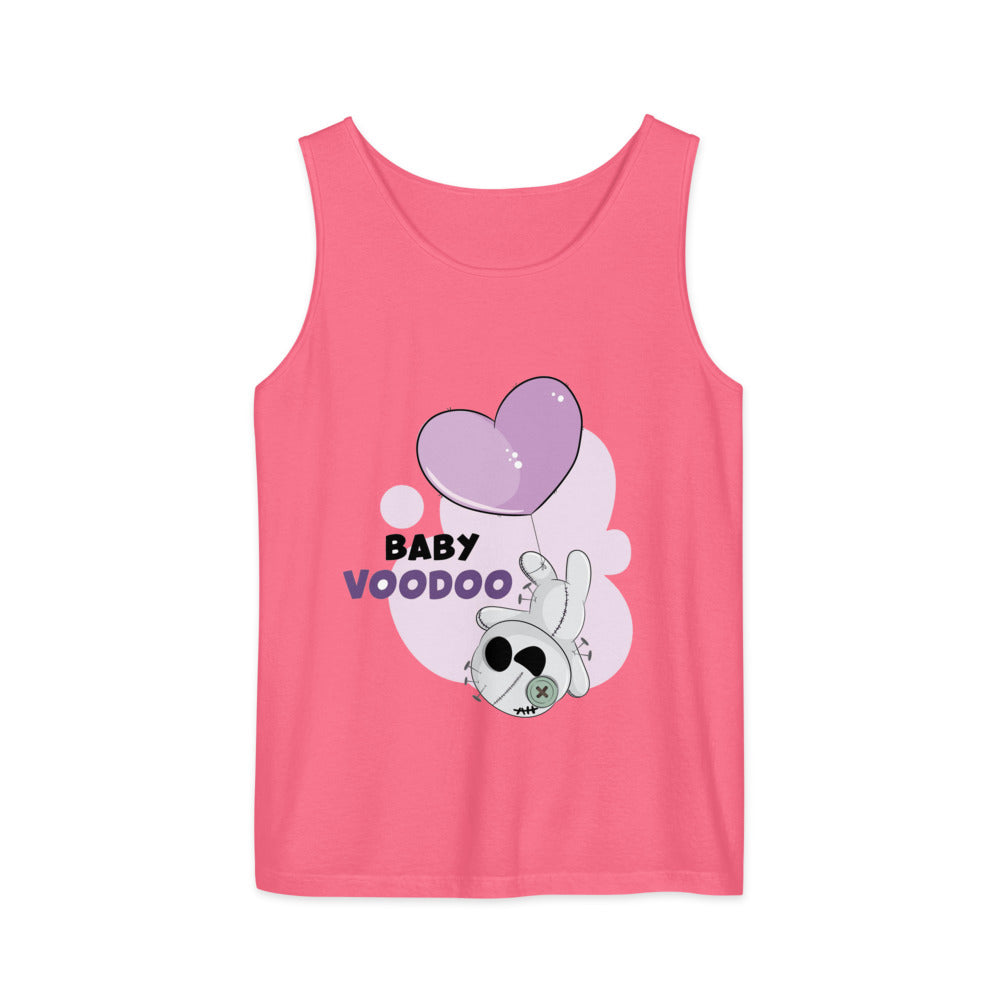 Ted heart - Baby voodoo | Unisex Garment-Dyed Tank Top | Comfort Colors 9360