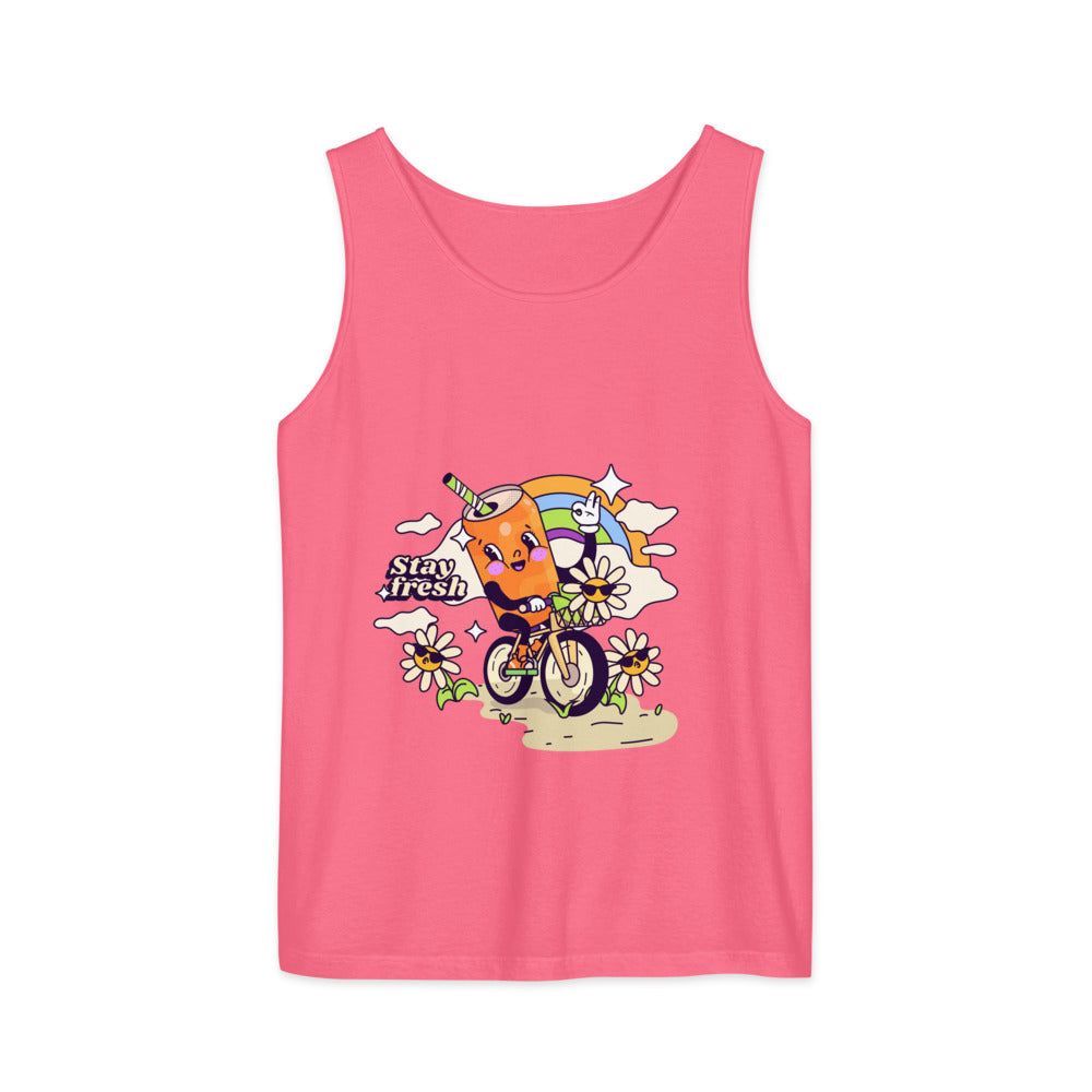 Stay fresh | Unisex Garment-Dyed Tank Top | Comfort Colors 9360