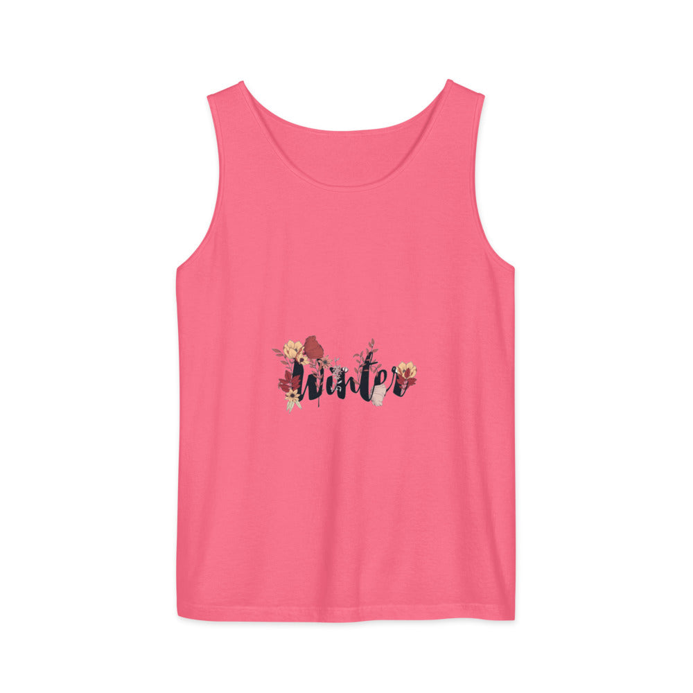 Winter | Unisex Garment-Dyed Tank Top | Comfort Colors 9360