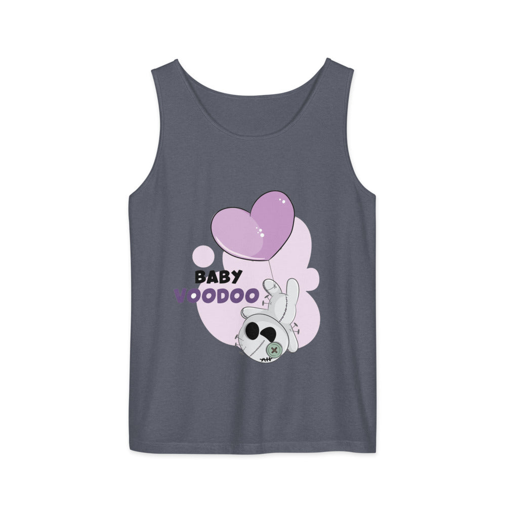 Ted heart - Baby voodoo | Unisex Garment-Dyed Tank Top | Comfort Colors 9360