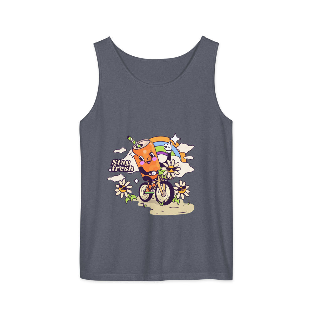 Stay fresh | Unisex Garment-Dyed Tank Top | Comfort Colors 9360