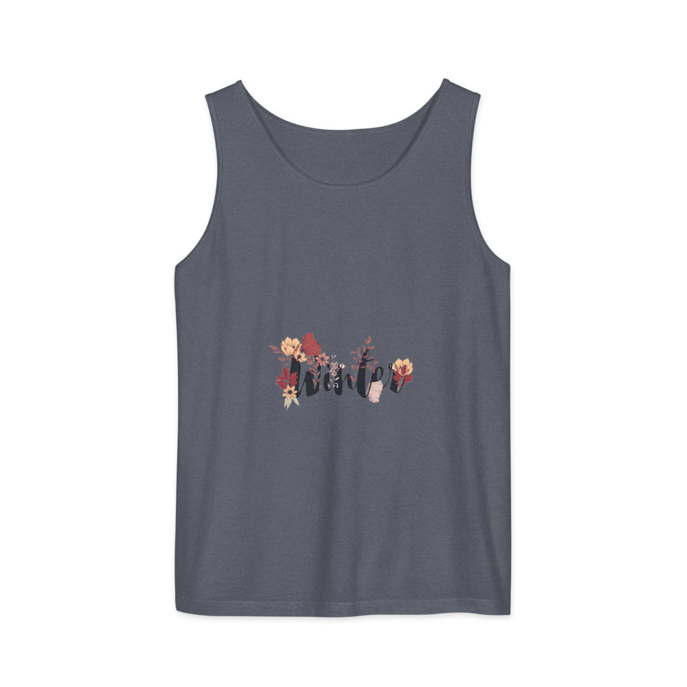 Winter | Unisex Garment-Dyed Tank Top | Comfort Colors 9360