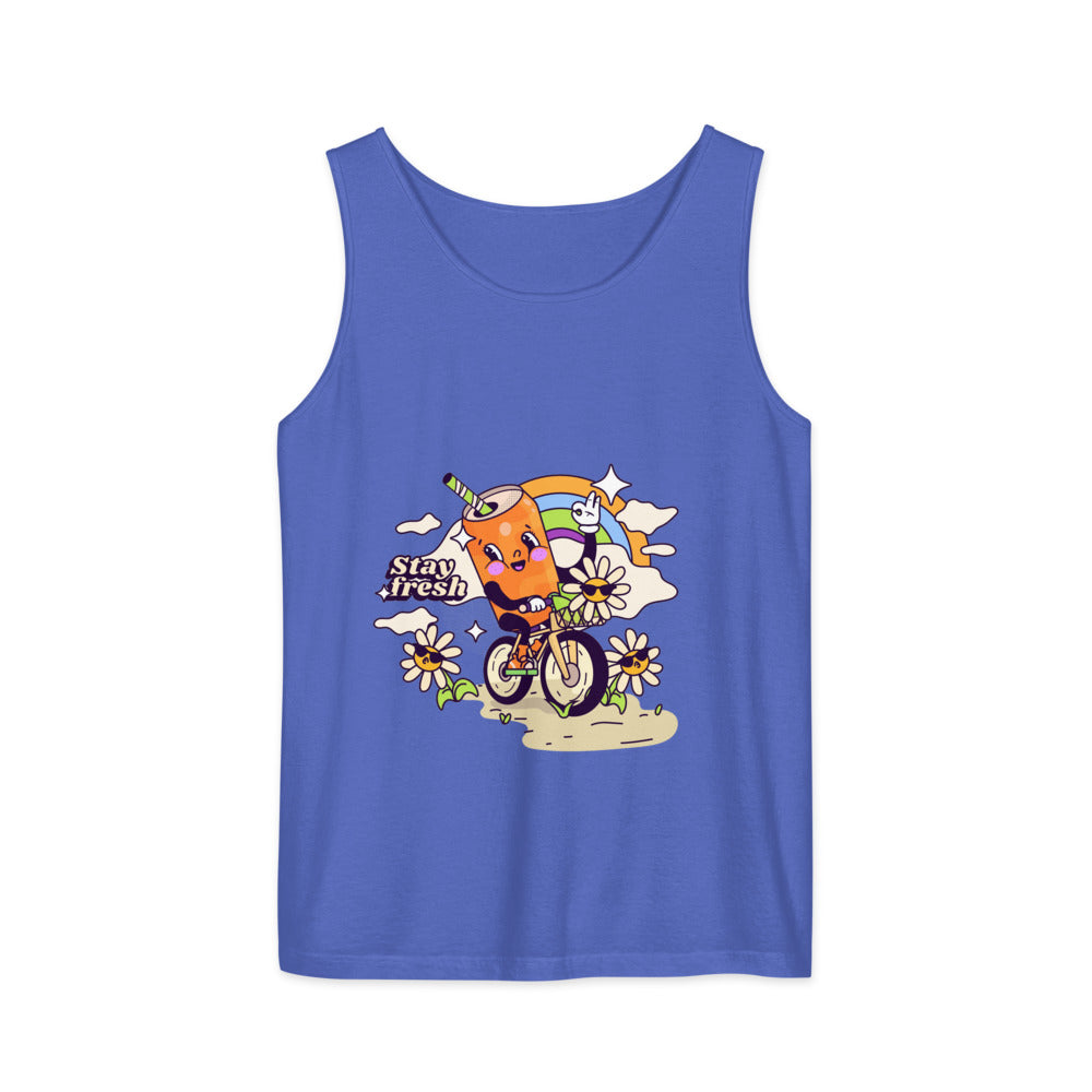 Stay fresh | Unisex Garment-Dyed Tank Top | Comfort Colors 9360