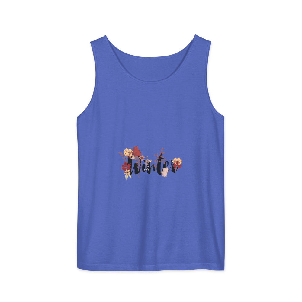 Winter | Unisex Garment-Dyed Tank Top | Comfort Colors 9360