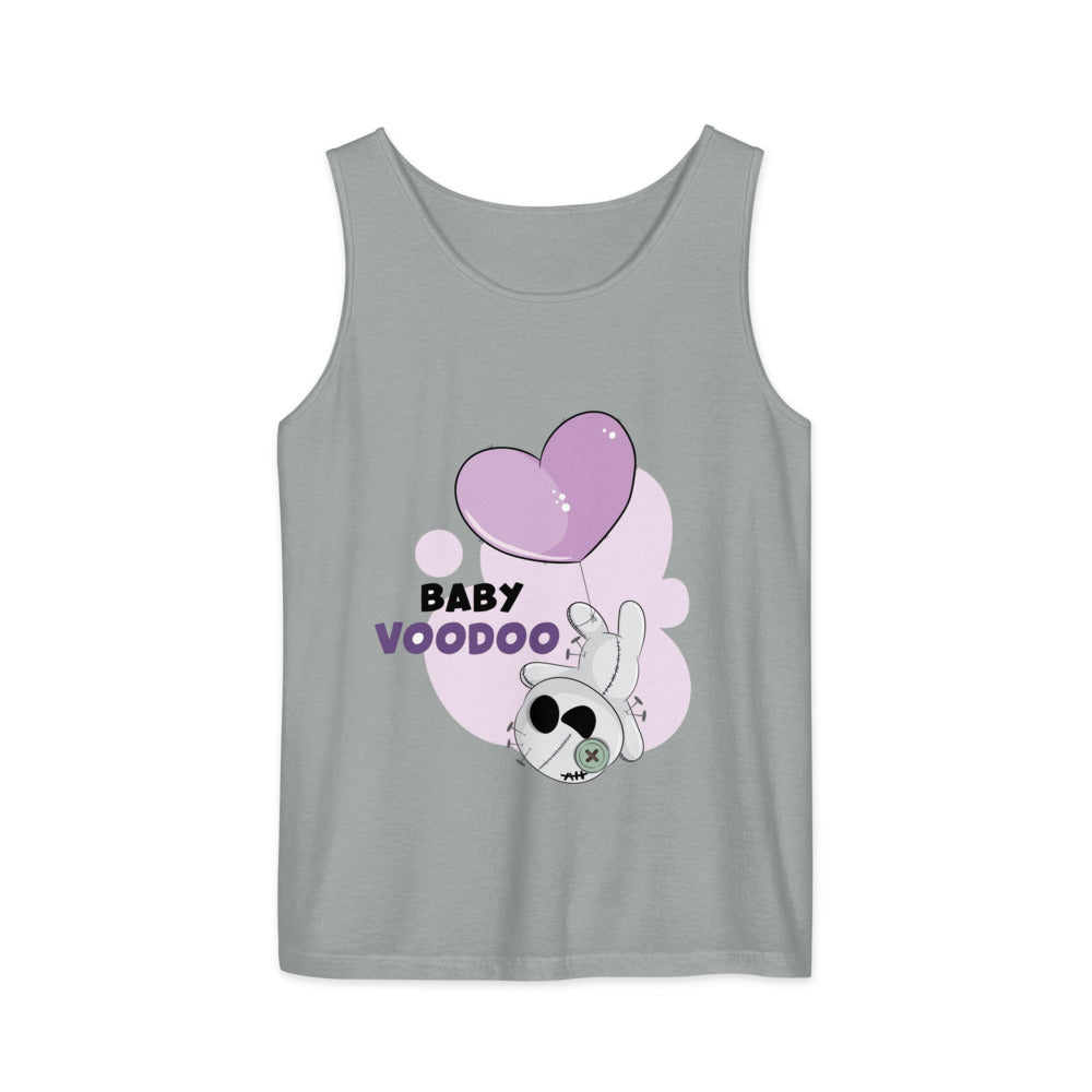 Ted heart - Baby voodoo | Unisex Garment-Dyed Tank Top | Comfort Colors 9360