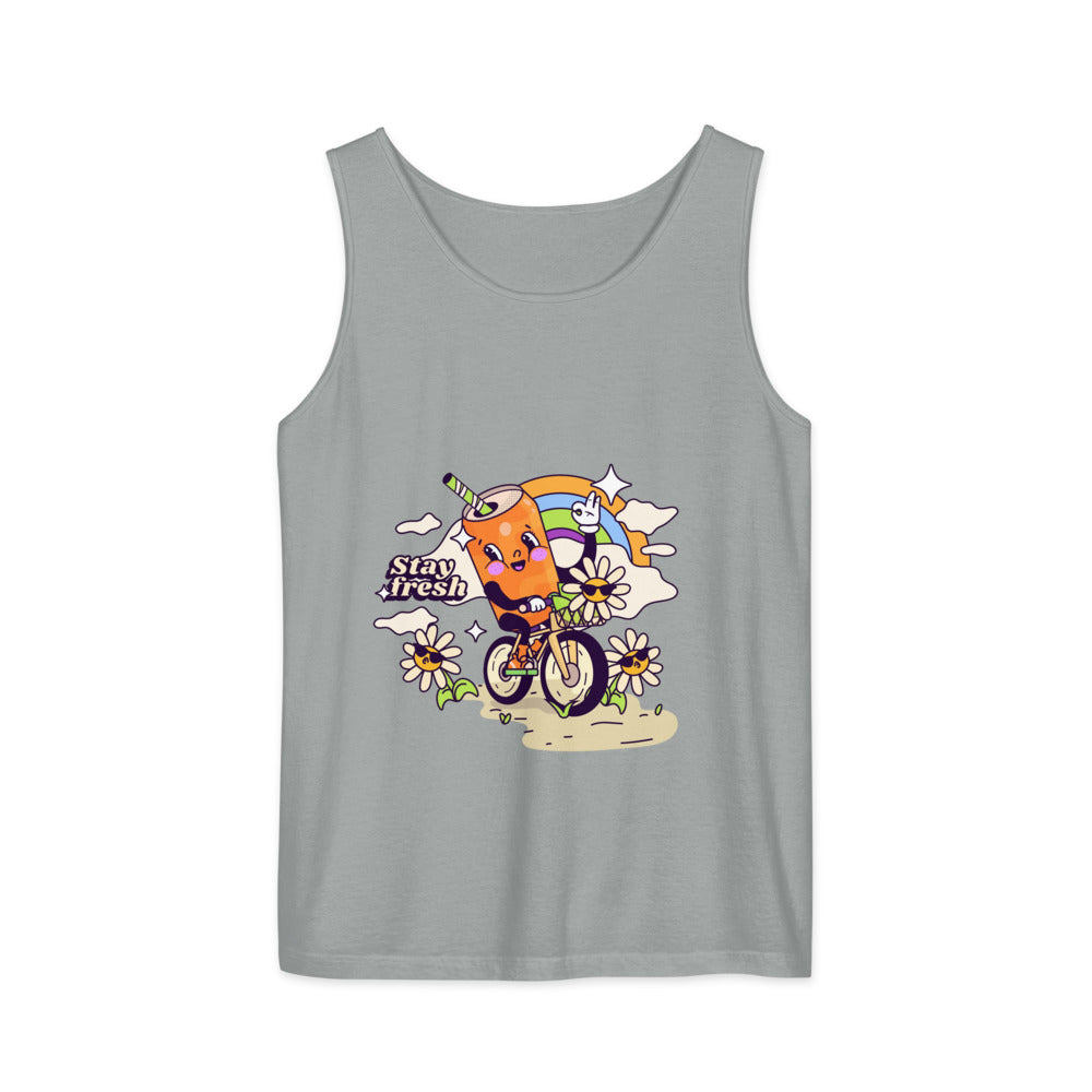 Stay fresh | Unisex Garment-Dyed Tank Top | Comfort Colors 9360