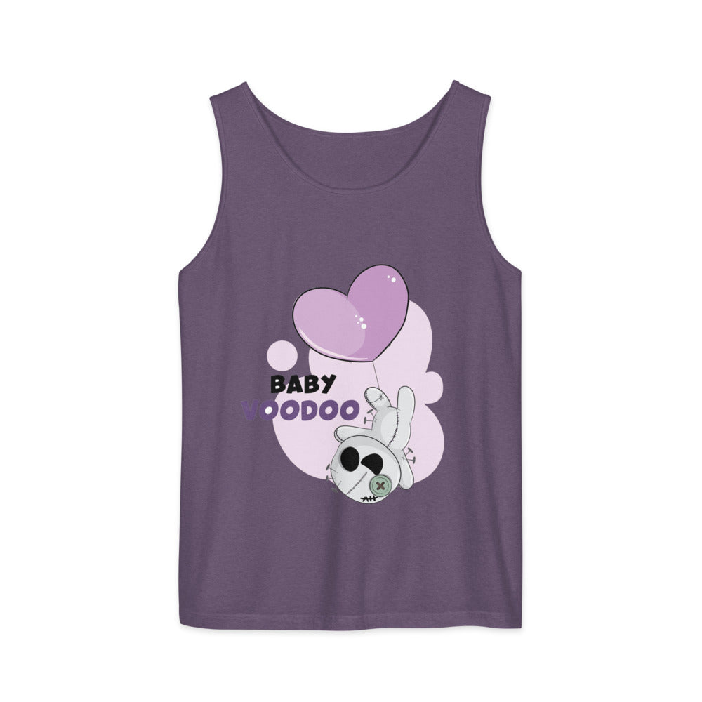 Ted heart - Baby voodoo | Unisex Garment-Dyed Tank Top | Comfort Colors 9360
