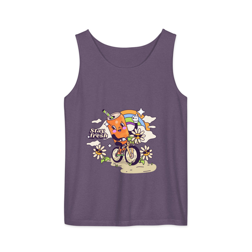 Stay fresh | Unisex Garment-Dyed Tank Top | Comfort Colors 9360