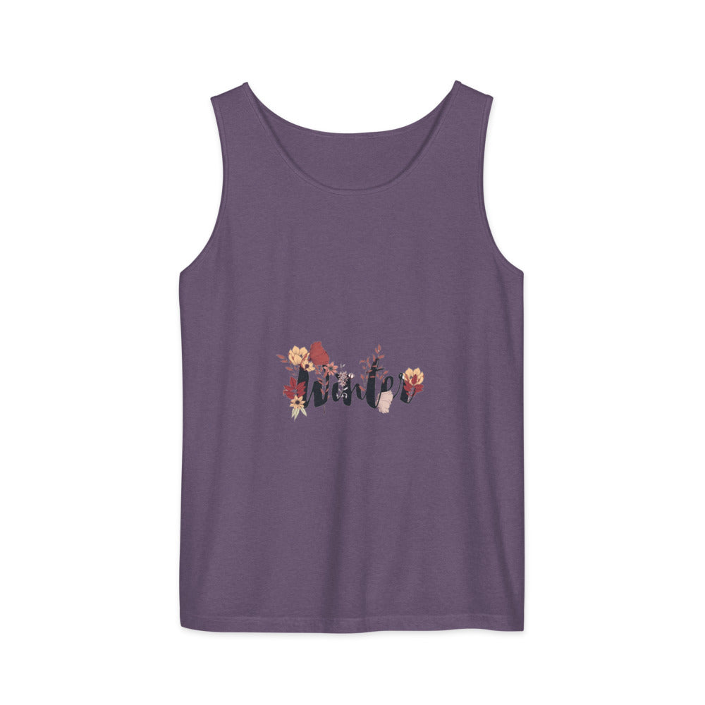 Winter | Unisex Garment-Dyed Tank Top | Comfort Colors 9360