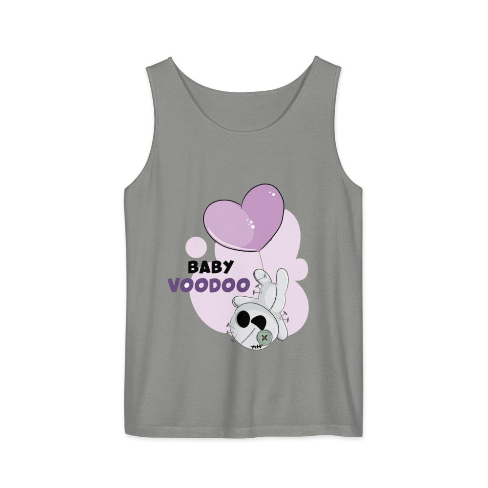 Ted heart - Baby voodoo | Unisex Garment-Dyed Tank Top | Comfort Colors 9360