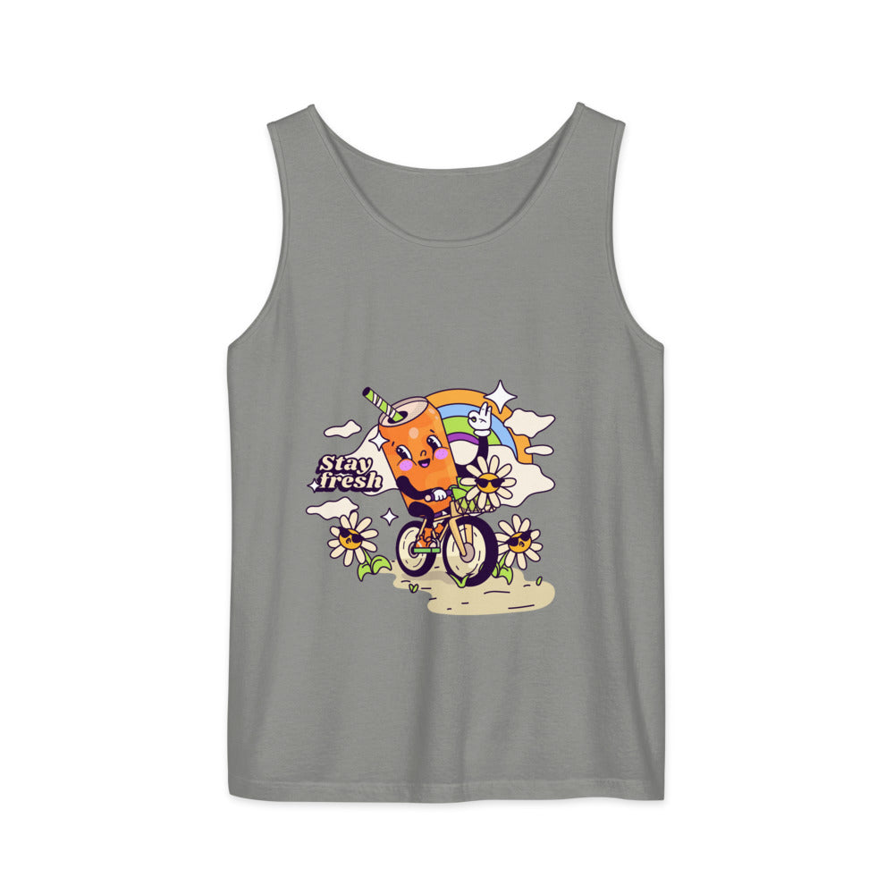 Stay fresh | Unisex Garment-Dyed Tank Top | Comfort Colors 9360