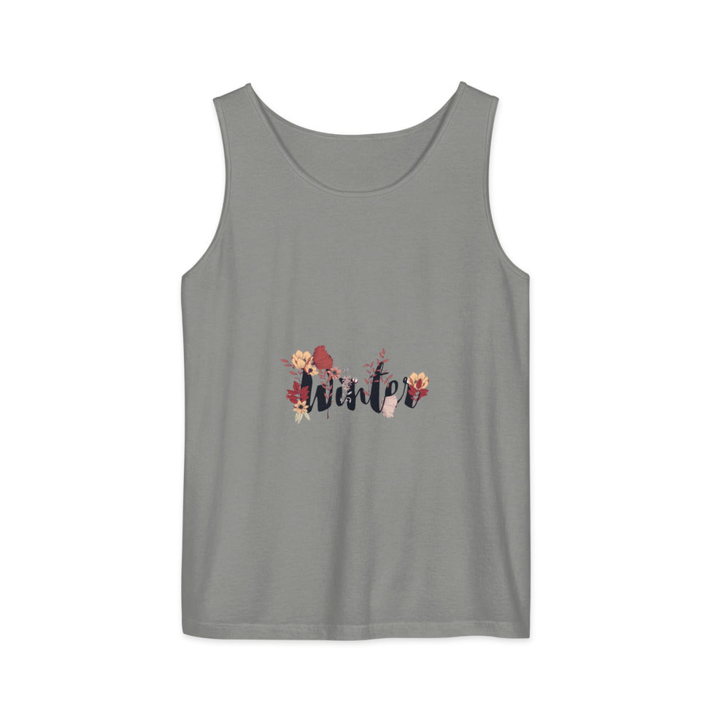 Winter | Unisex Garment-Dyed Tank Top | Comfort Colors 9360