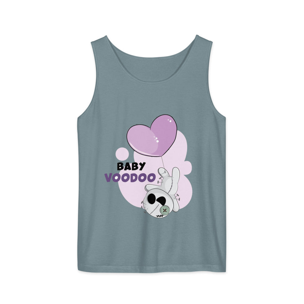Ted heart - Baby voodoo | Unisex Garment-Dyed Tank Top | Comfort Colors 9360