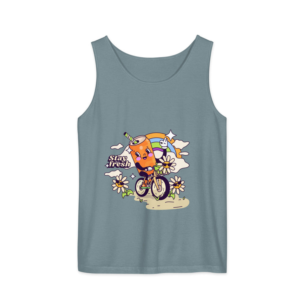Stay fresh | Unisex Garment-Dyed Tank Top | Comfort Colors 9360