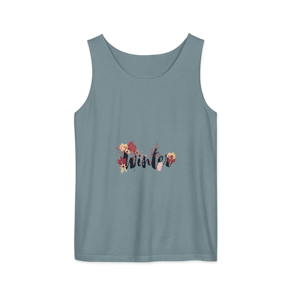 Winter | Unisex Garment-Dyed Tank Top | Comfort Colors 9360