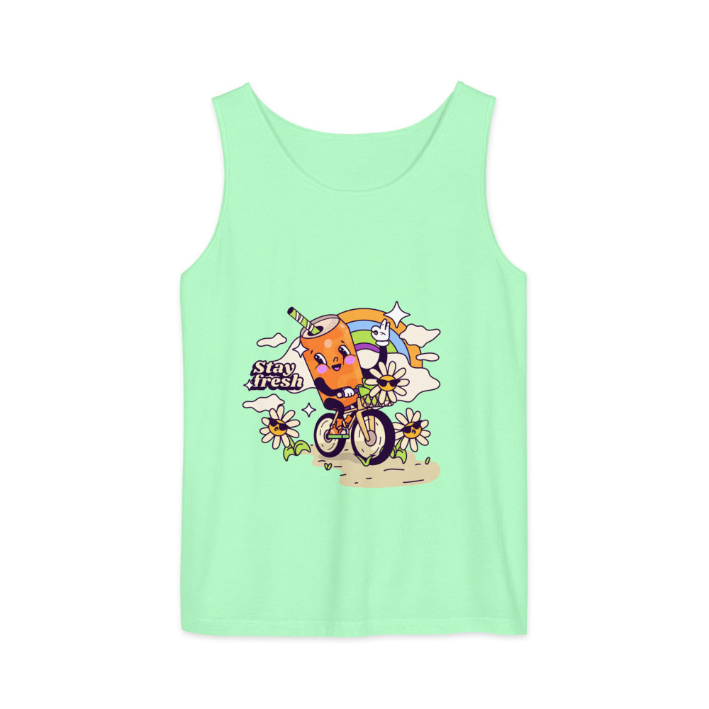 Stay fresh | Unisex Garment-Dyed Tank Top | Comfort Colors 9360