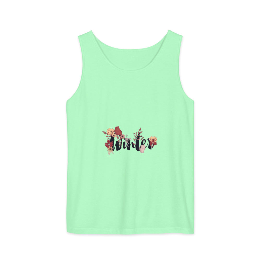 Winter | Unisex Garment-Dyed Tank Top | Comfort Colors 9360