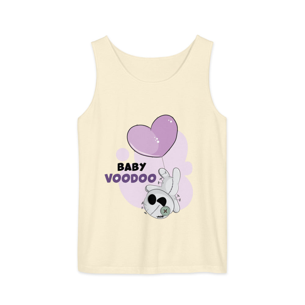 Ted heart - Baby voodoo | Unisex Garment-Dyed Tank Top | Comfort Colors 9360