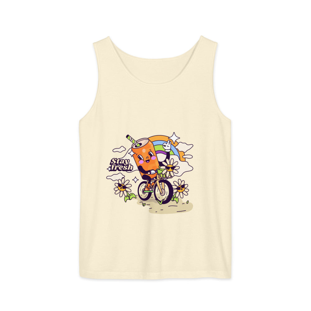 Stay fresh | Unisex Garment-Dyed Tank Top | Comfort Colors 9360