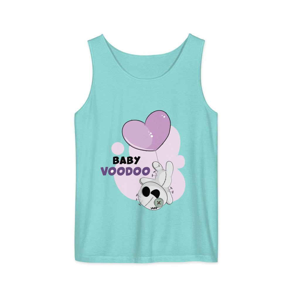 Ted heart - Baby voodoo | Unisex Garment-Dyed Tank Top | Comfort Colors 9360
