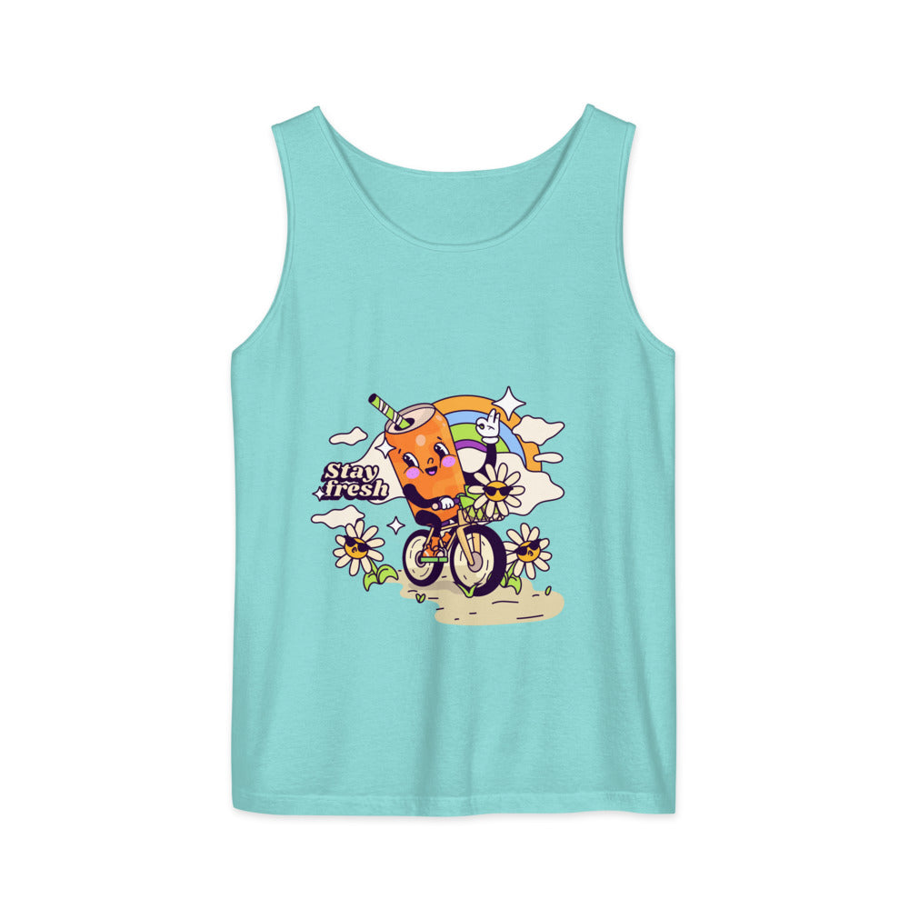 Stay fresh | Unisex Garment-Dyed Tank Top | Comfort Colors 9360