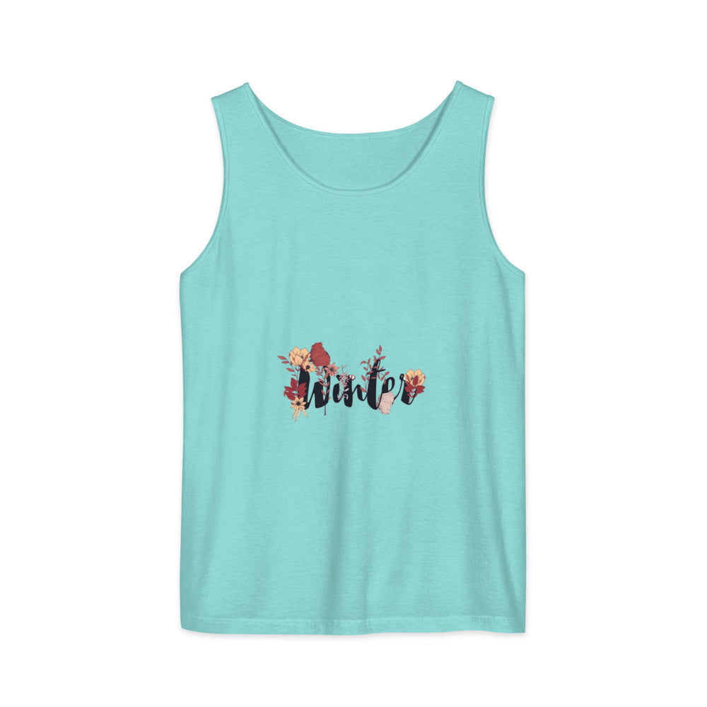 Winter | Unisex Garment-Dyed Tank Top | Comfort Colors 9360