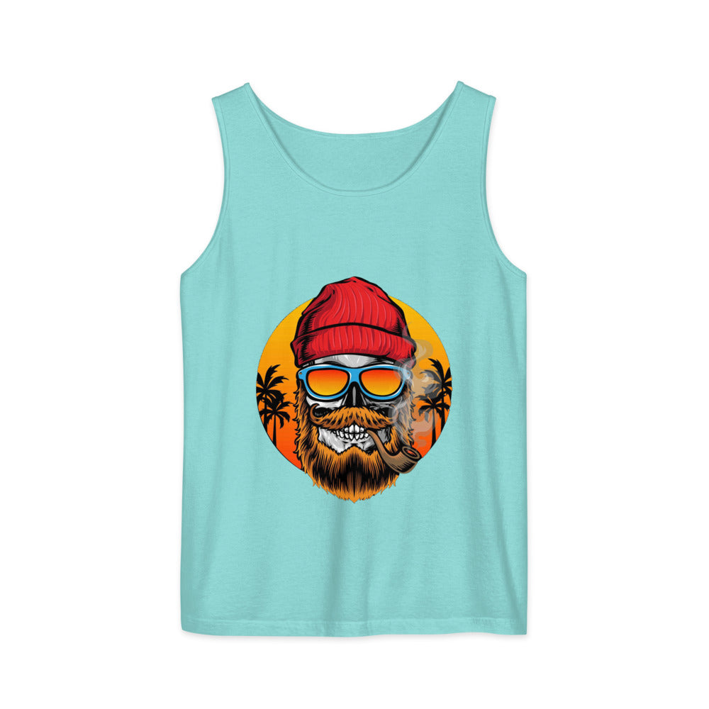 Bearded man | Unisex Garment-Dyed Tank Top | Comfort Colors 9360